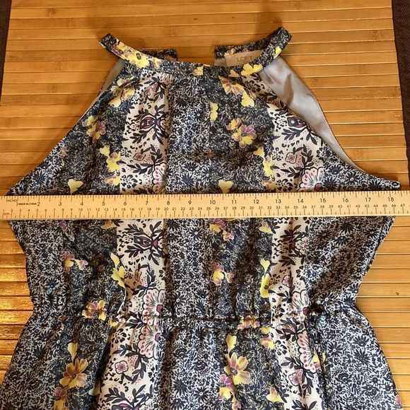 Loft Dress Floral Halter Style Dress - Picture 7 of 12